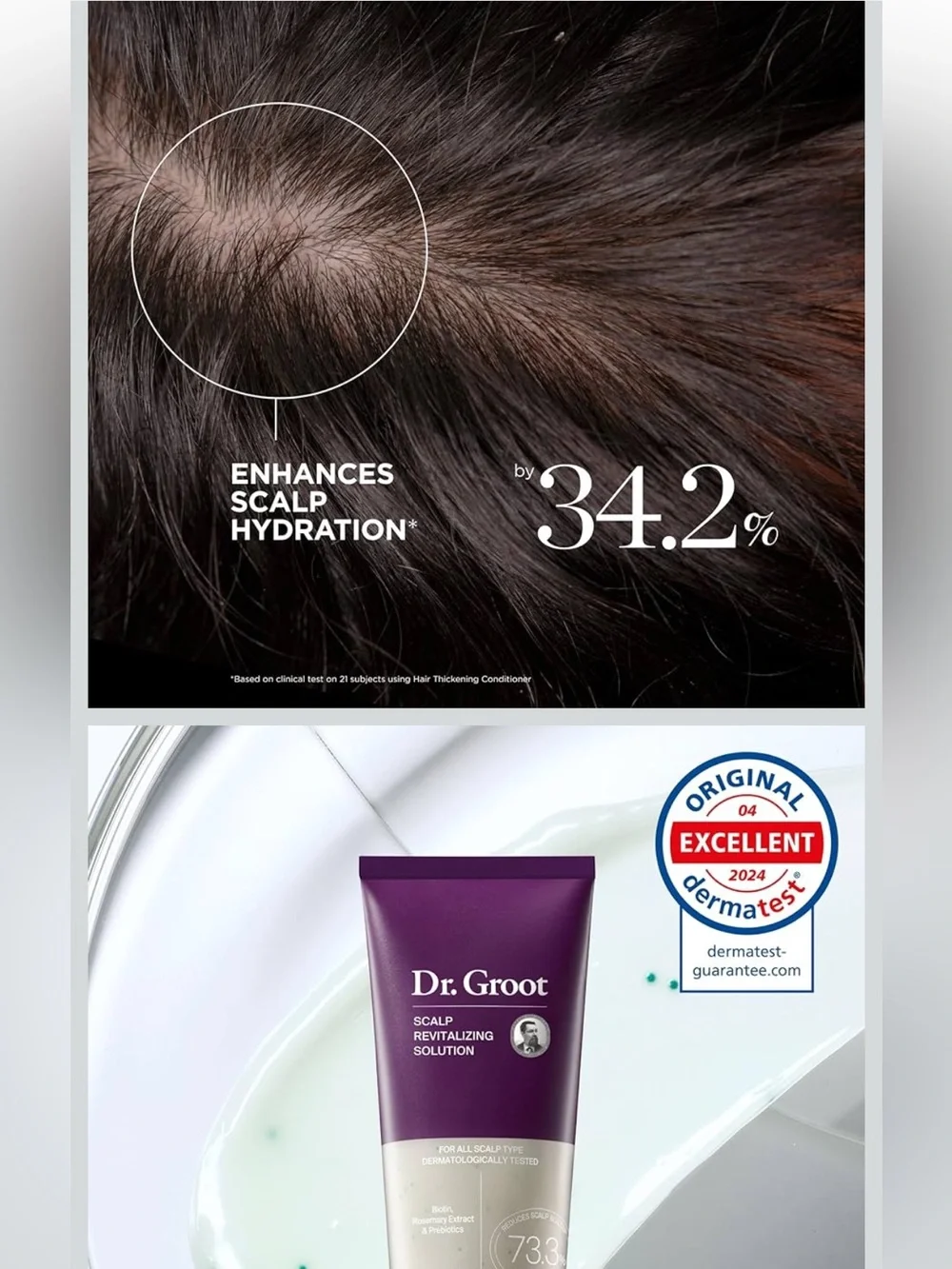 Dr Groot hair scalp revitalizing thickening conditioner unisex